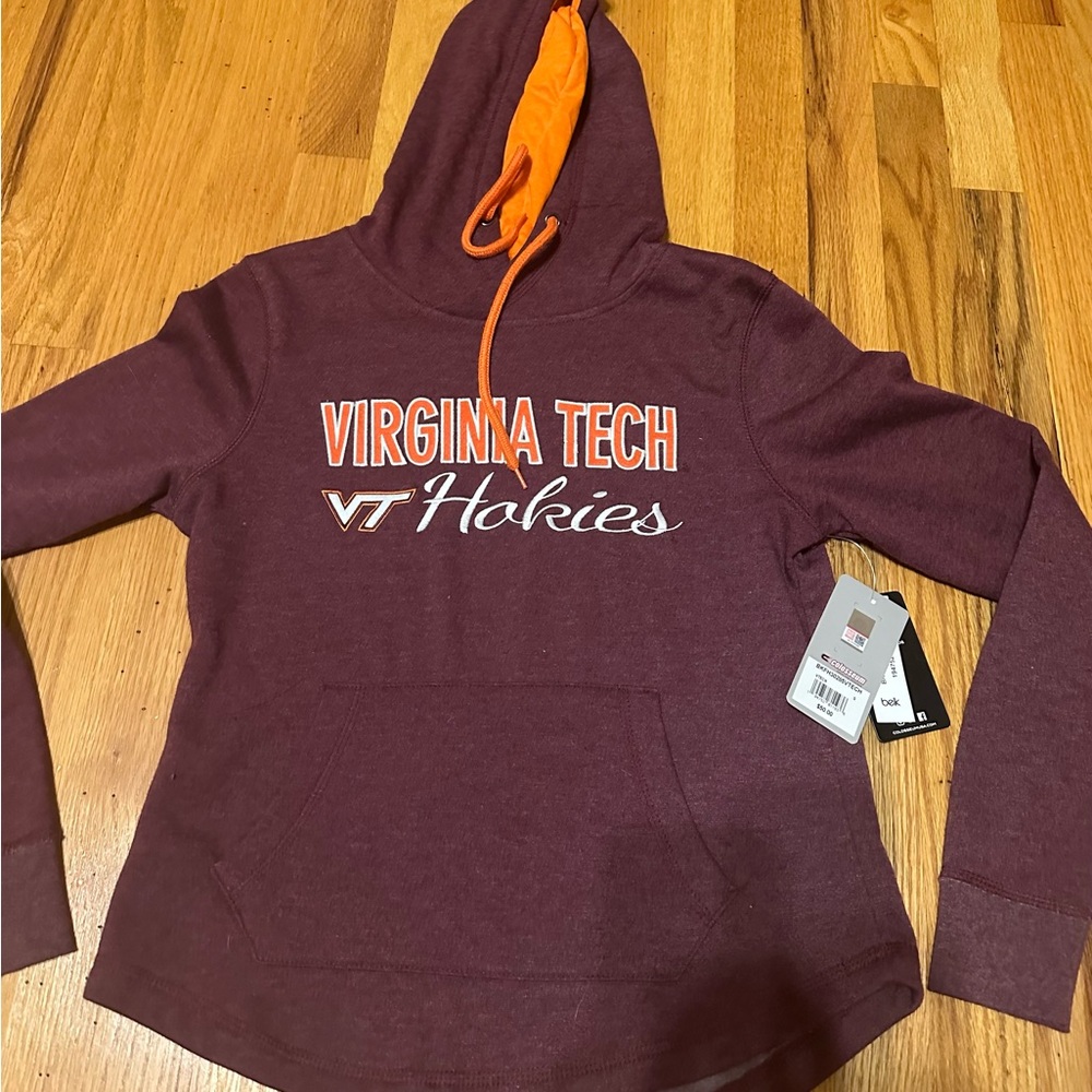 Virginia Tech Hoodie Sweatshirt NWT…. Small 

NOT defined as (4/6) see pictures